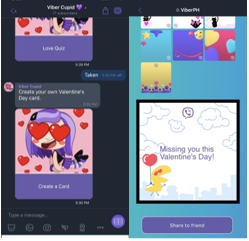 Xã hội - Viber giới thiệu tính năng Viber Cupid vui nhộn mùa Valentine (Hình 3).