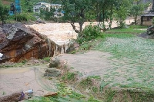 Tin trong nước - Mưa lớn gây nhiều thiệt hại ở Cao Bằng, hơn 900 ngôi nhà bị ngập lụt