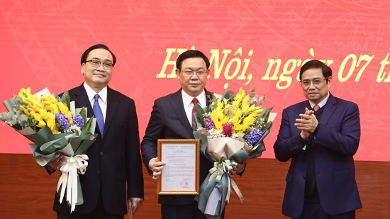Tin trong nước - Phó Thủ tướng Vương Đình Huệ được phân công làm Bí thư Thành ủy Hà Nội (Hình 2).