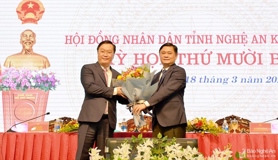 Tin trong nước - Phê chuẩn Chủ tịch UBND tỉnh Nghệ An