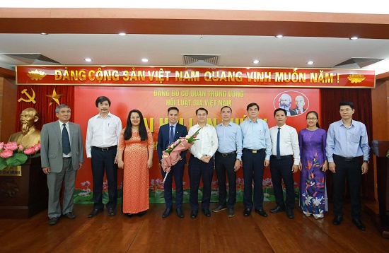 Hội Luật Gia - Ra mắt Ban chấp hành Đảng bộ cơ quan Trung ương hội Luật gia Việt Nam khoá IV