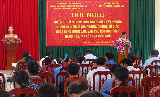Đời sống - Hải quan Quảng Ninh tích cực tuyên truyền đấu tranh phòng chống ma túy
