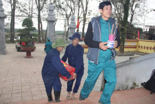 Tin trong nước - Quảng Trị: Phát hiện 4 hài cốt liệt sỹ cùng nhiều di vật trong vườn nhà người dân