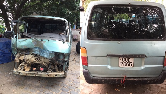 Tin trong nước - Gia Lai: Tài xế chở gỗ lậu tông thẳng vào xe CSGT dương tính với ma túy