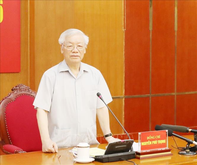 Tin trong nước - Tổng Bí thư, Chủ tịch nước Nguyễn Phú Trọng: Chuẩn bị tốt nhân sự đại hội đảng bộ các cấp và Đại hội XIII của Đảng