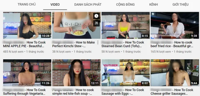 Cộng đồng mạng - Ăn mặc 'hớ hênh' dạy nấu ăn trên YouTube, cô gái trẻ khiến cộng đồng mạng 'nóng mắt' (Hình 3).