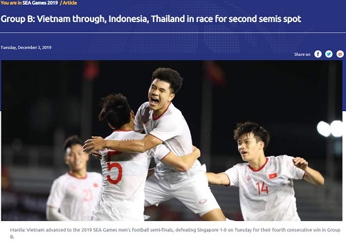 Thể thao - AFC bất ngờ khẳng định U22 Việt Nam đã ghi tên mình vào vòng bán kết SEA Games 30