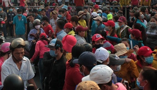 Tin trong nước - Đồng Nai: Khoảng 1.000 lao động Trung Quốc quay lại làm việc sau kỳ nghỉ Tết