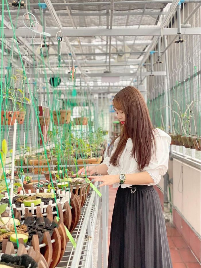 Xã hội - Nghệ nhân Lê Hải Yến cùng niềm đam mê trồng lan (Hình 2).