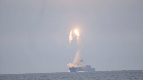 Tin thế giới - Chiến hạm Nga phóng thử thành công tên lửa siêu thanh Tsirkon (Hình 2).