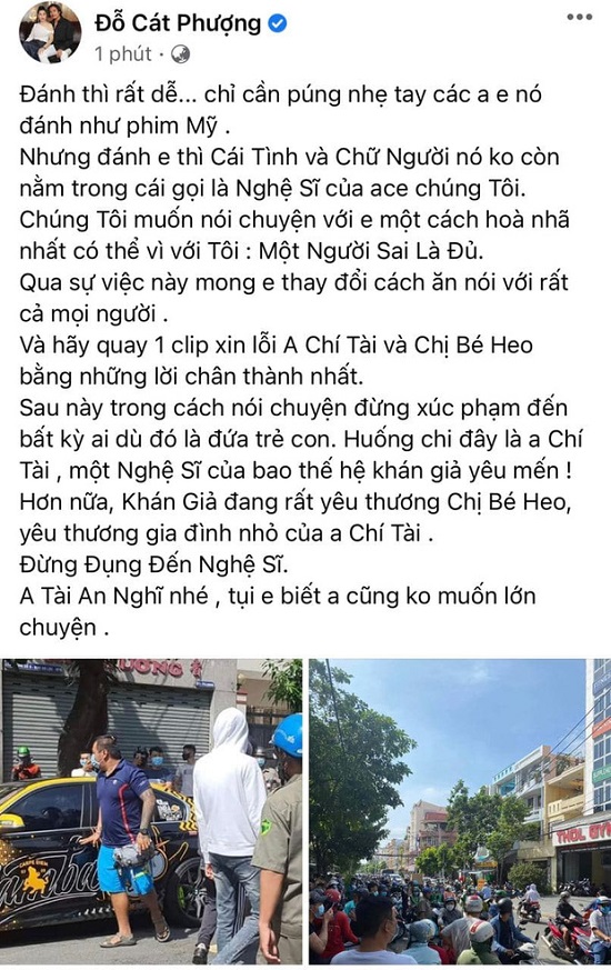 Tin tức giải trí - Dàn sao Việt đến 'ba mặt một lời' với nam gymer xúc phạm gia đình cố nghệ sĩ Chí Tài (Hình 3).