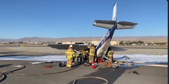 Tin thế giới - Máy bay Mỹ đột ngột rơi trên đường băng, một nữ phi công bị thương nặng (Hình 2).