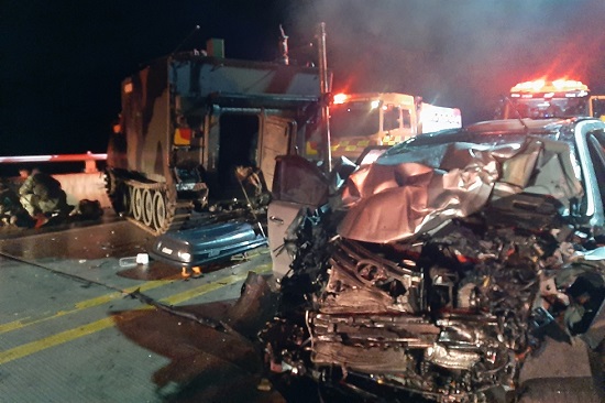 Tin thế giới - Va chạm kinh hoàng với xe bọc thép của Mỹ, 4 người Hàn Quốc thiệt mạng