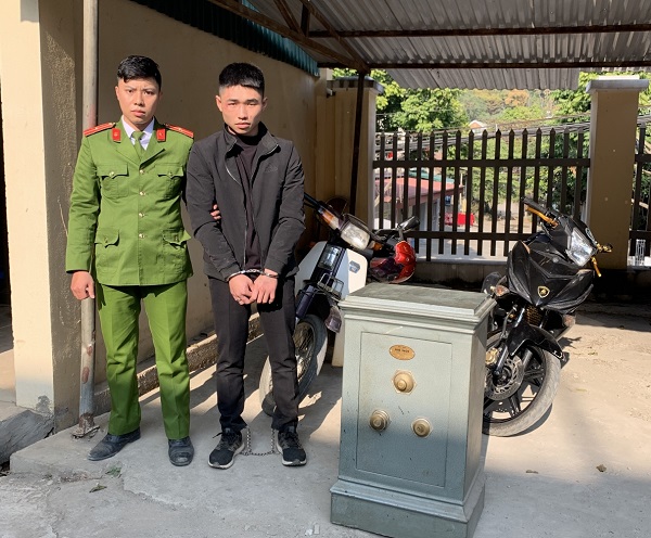 An ninh - Hình sự - Sơn La: Bắt giữ đối tượng làm thuê đục két sắt của chủ nhà, trộm 100 triệu đồng
