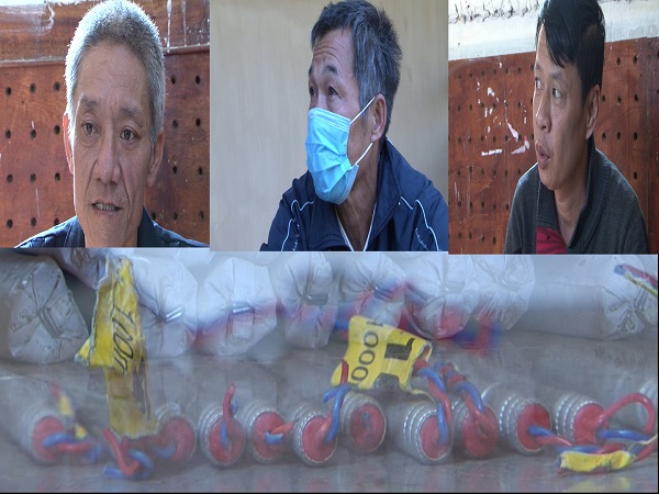 An ninh - Hình sự - Lai Châu: Bắt giữ 3 người đàn ông mua bán trái phép 13kg thuốc nổ công nghiệp