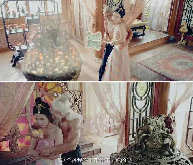 Tin tức giải trí - Tây Du Ký: Cảnh 'nóng' phảm cảm giữa Thái Thượng Lão Quân và Bà La Sát từng khiến phần phim chuyển thể bị cấm chiếu (Hình 2).