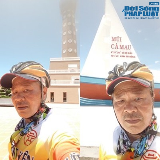 Đời sống - Đạp xe xuyên Việt, người đàn ông 65 tuổi khơi nguồn đam mê, truyền nghị lực tới thế hệ trẻ