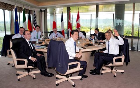 G7 bế mạc với sự đồng thuận trong nhiều vấn đề nổi cộm - Ảnh 1