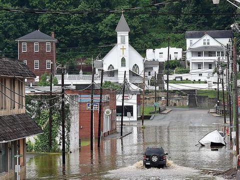 Lũ lụt lịch sử tấn công Virginia, Mỹ - Ảnh 10