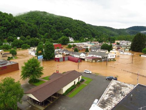 Lũ lụt lịch sử tấn công Virginia, Mỹ - Ảnh 1