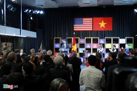 Tổng thống Obama đối thoại với hơn 100 doanh nghiệp Việt tại TP.HCM - Ảnh 8