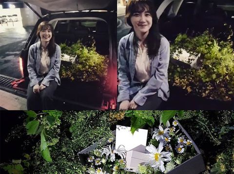 Màn cầu hôn trong cốp xe của Ahn Jae Hyun và Go Hye Sun - Ảnh 1