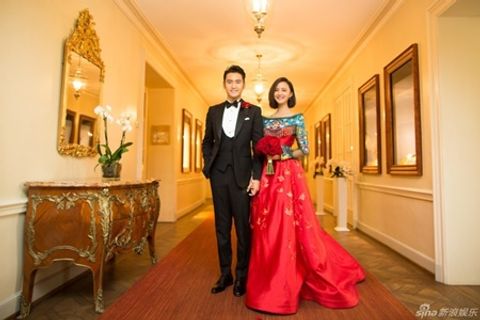 Đám cưới hội tụ dàn mỹ nam mỹ nữ Hoa ngữ của Viên Hoằng - Trương Hâm Nghệ - Ảnh 2