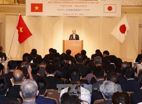 Phát biểu của Thủ tướng tại Đối thoại Chính sách kinh tế Việt - Nhật  - Ảnh 1