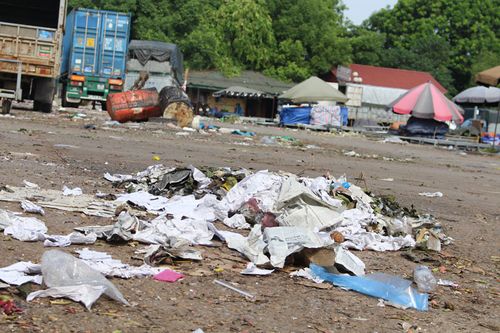 Hình ảnh hai chợ đầu mối ô nhiễm hàng đầu ở Hà Nội sắp phải di dời - Ảnh 14