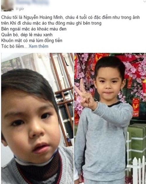 Thông tin mới nhất vụ bé trai 5 tuổi mất tích, nghi bị bắt cóc ở Bắc Ninh - Ảnh 1