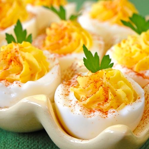 Cách làm trứng nhồi trứng - món khai vị cổ điển cho bữa tiệc buffet - Ảnh 7