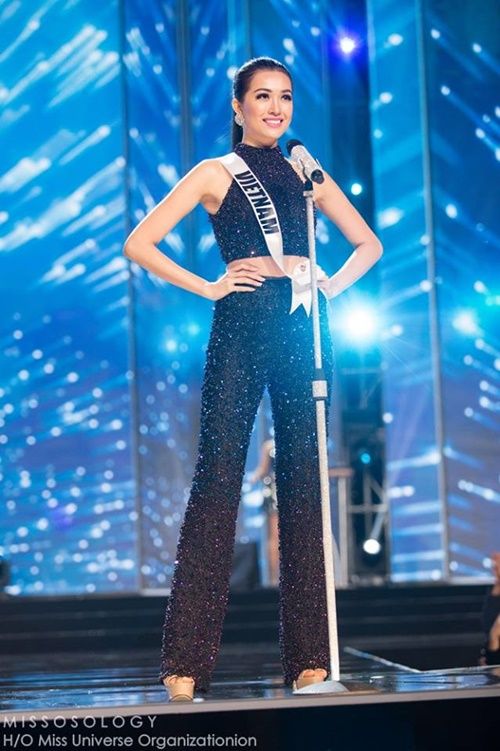 Lệ Hằng tự tin tỏa sáng tại bán kết Hoa hậu Hoàn vũ 2016 - Ảnh 1