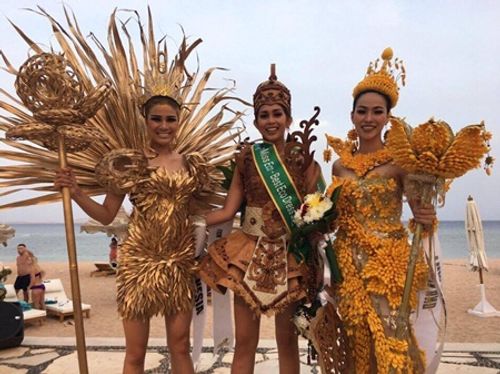 Nguyễn Thị Thành lọt Top 3 trang phục đẹp nhất Miss Eco International 2017 - Ảnh 3