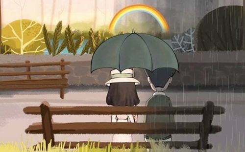 Vũ Cát Tường kể chuyện tình yêu “Mưa – Nắng” bằng MV hoạt hình cực dễ thương - Ảnh 2