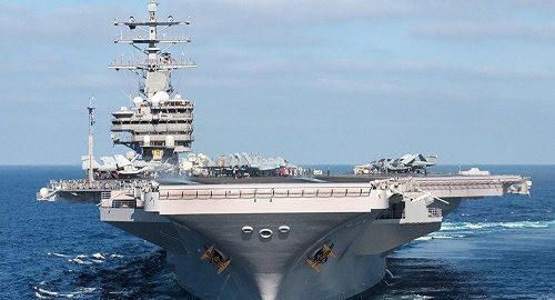 Mỹ điều hàng loạt tàu sân bay “khủng” đến tập trận gần bán đảo Triều Tiên - Ảnh 1