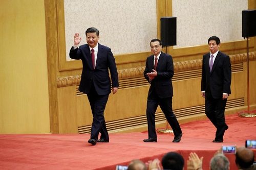 Trung Quốc ra mắt 7 lãnh đạo cao nhất khóa mới - Ảnh 1