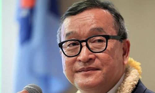 Lãnh đạo đảng đối lập Campuchia Sam Rainsy từ chức - Ảnh 1