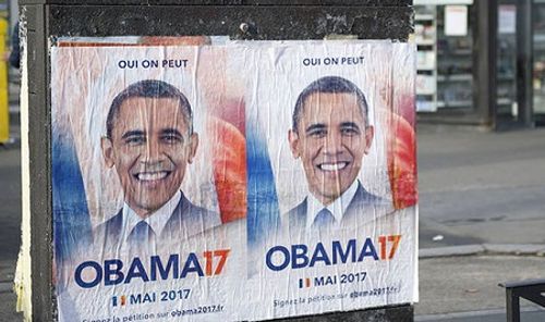 30.000 người kêu gọi Barack Obama làm tổng thống Pháp - Ảnh 1