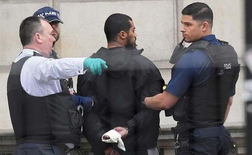 Cảnh sát bắt giữ nghi phạm khủng bố mang dao gần dinh Thủ tướng Anh - Ảnh 1