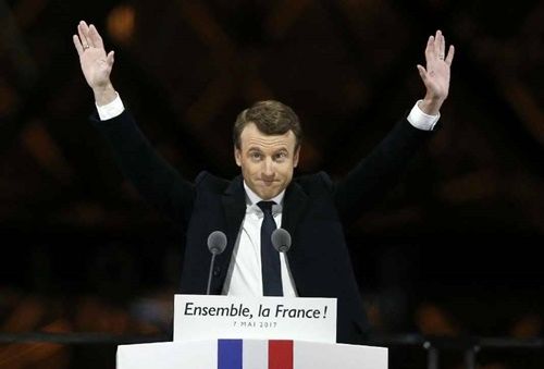 Lãnh đạo thế giới chúc mừng ông Emmanuel Macron - Ảnh 1