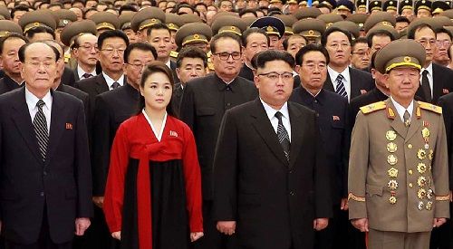 Tình báo Hàn Quốc: Vợ Kim Jong-un sinh con lần 3 - Ảnh 1