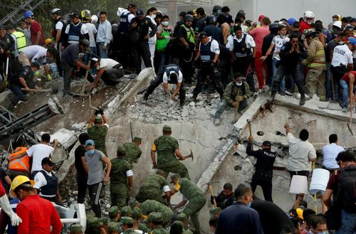 Nhà sinh viên Việt thuê bị sập hoàn toàn trong vụ động đất Mexico - Ảnh 3