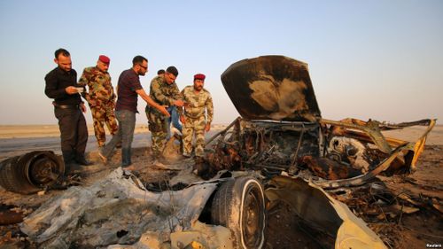 42 chiến binh khủng bố IS bị treo cổ tập thể ở Iraq - Ảnh 1