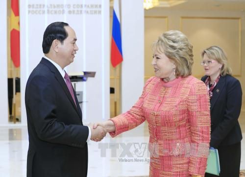 Các hoạt động của Chủ tịch nước trong ngày đầu tiên thăm Liên bang Nga - Ảnh 1