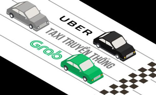 Hiệp hội taxi lo lắng trước hàng loạt khuyến mại của Uber, Grab - Ảnh 1