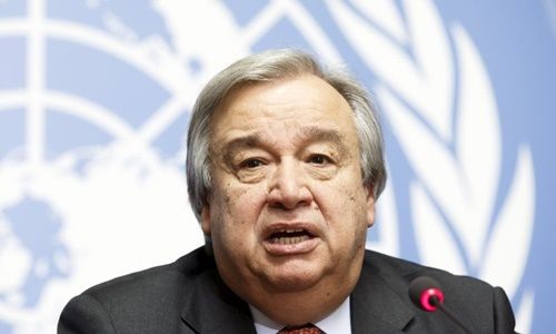 Tân Tổng thư ký Liên Hợp Quốc kêu gọi toàn thế giới "ưu tiên vì hòa bình" - Ảnh 1