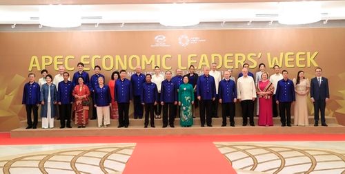 TRỰC TIẾP: Lễ đón lãnh đạo các nền kinh tế tới dự Hội nghị Cấp cao APEC - Ảnh 2