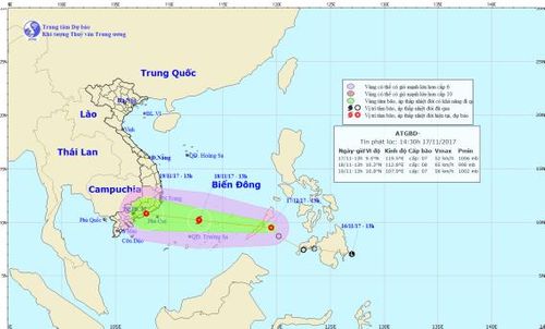 Áp thấp nhiệt đới giật cấp 9 có khả năng mạnh thành bão, áp sát Biển Đông - Ảnh 1