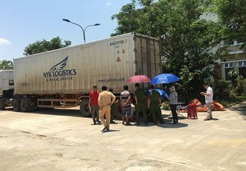 Xe đầu kéo gây tai nạn chết người ở Phú Thọ bị bắt tại Quảng Nam - Ảnh 1