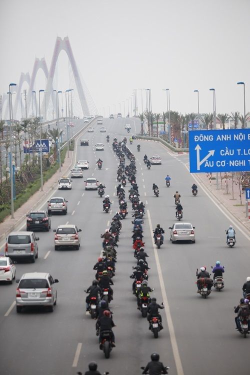 MC Anh Tuấn đi mô tô của Trần Lập dẫn đầu 160 xe diễu hành - Ảnh 2